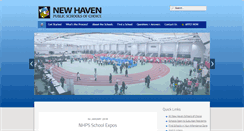 Desktop Screenshot of newhavenmagnetschools.com